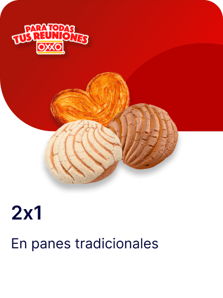Cupon 2x1 pan dulce