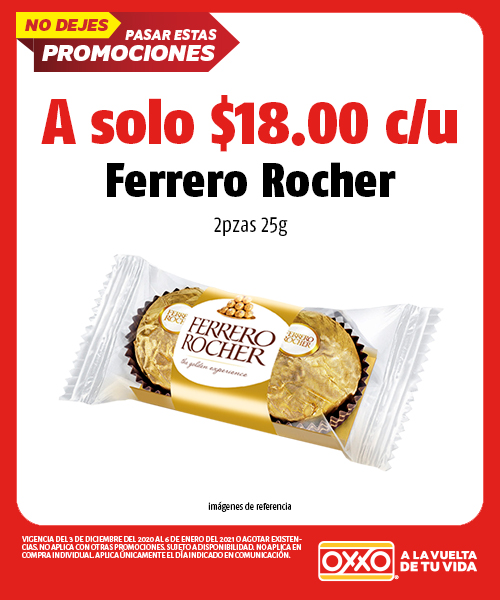 OXXO ® Chocolates Carlos V