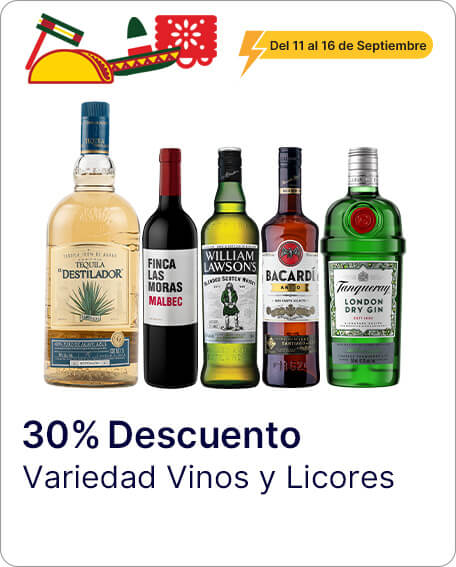 Variedad Vinos y Licores TU ELIGES