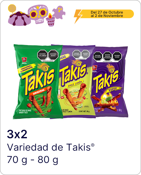 Takis variedad