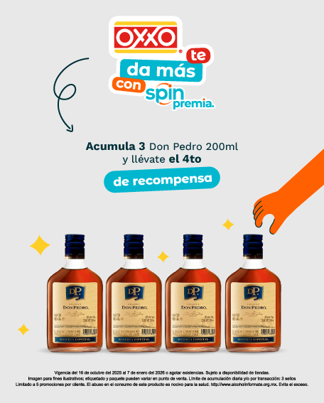 Acumula 3 Don Pedro 200 ml y llévate el 4to de recompensa.