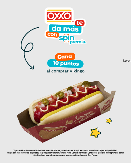 Gana 10 puntos al comprar Vikingo