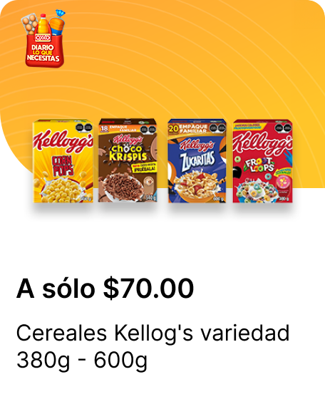 Cereales Kellogs variedad 380g  600g