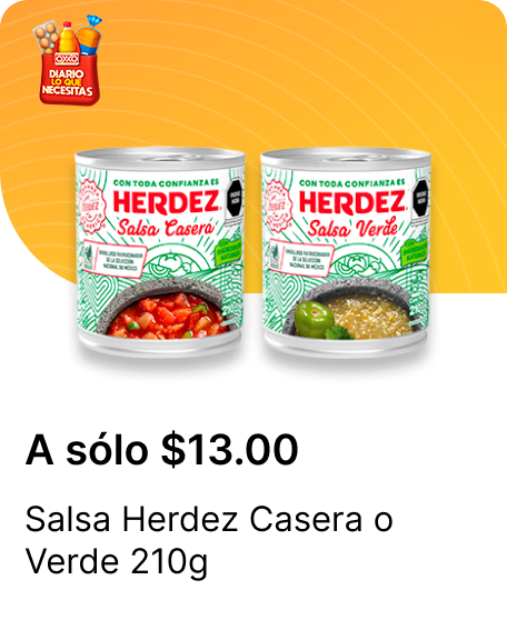 Salsa Casera o verde Herdez 210g