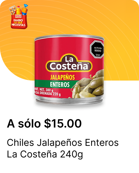 Chiles Jalapenos Enteros La Costena 240g