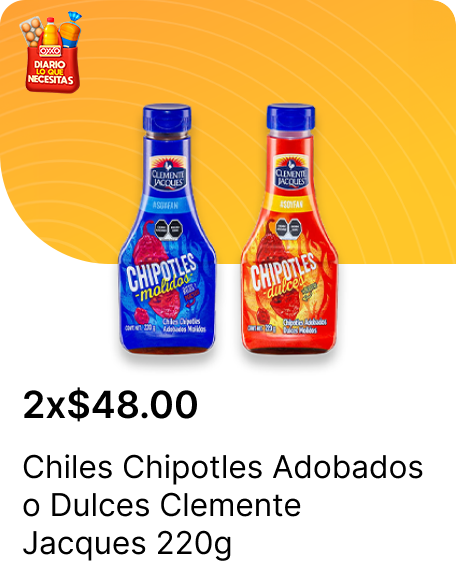 Chiles Chipotles Adobados o Dulces Clemente Jacques 220g