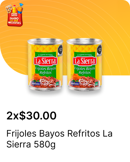 Frijoles Bayos Refritos La Sierra 580g
