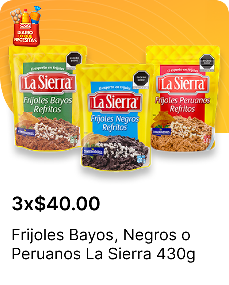 Frijoles Bayos o Negros o Peruanos La Sierra 430g