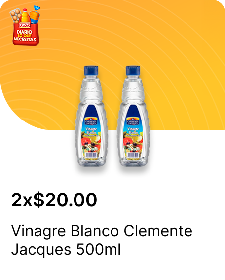 Vinagre Blanco Clemente Jacques 500ml