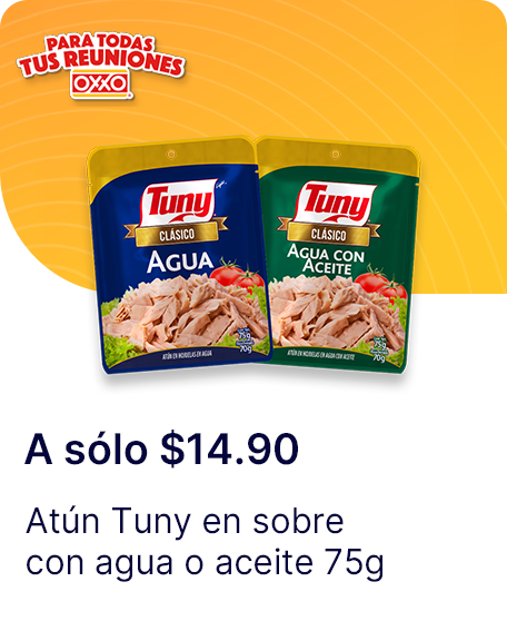 Atun Tuny en sobre con agua o aceite 75g