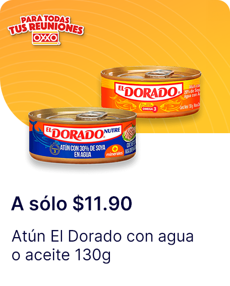 Atun El Dorado con agua o aceite 130g