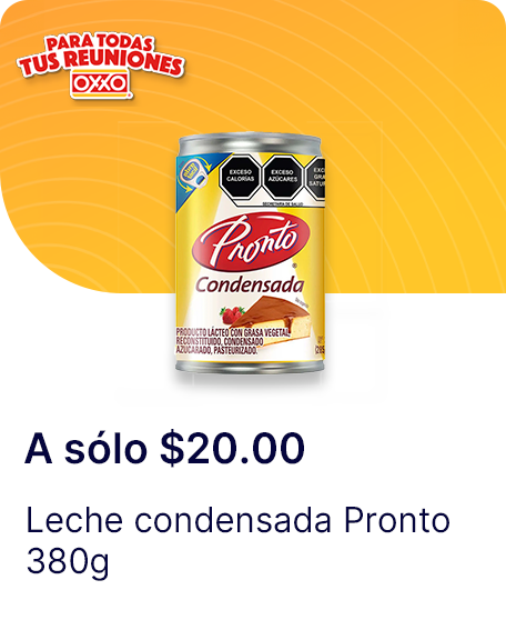 Leche condensada Pronto 380g