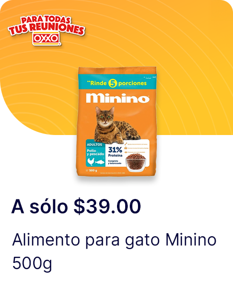 Alimento para gato Minino 500g