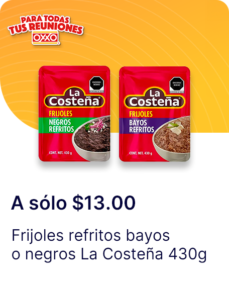 Frijoles refritos bayos o negros La Costena 430g