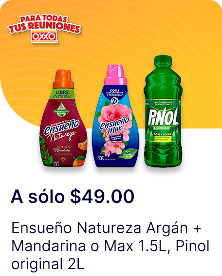 Ensueno Natureza Argan  Mandarina o Max 1.5L o Pinol original 2L