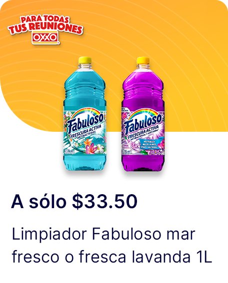 Limpiador Fabuloso mar fresco o fresca lavanda 1L