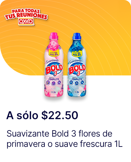 Suavizante Bold 3 flores de primavera o suave frescura 1L
