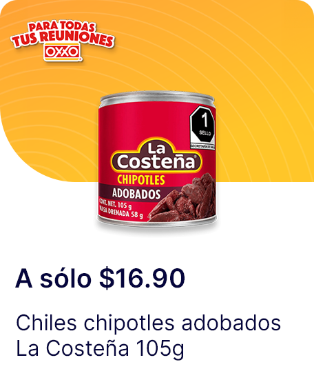 Chiles chipotles adobados La Costena 105g