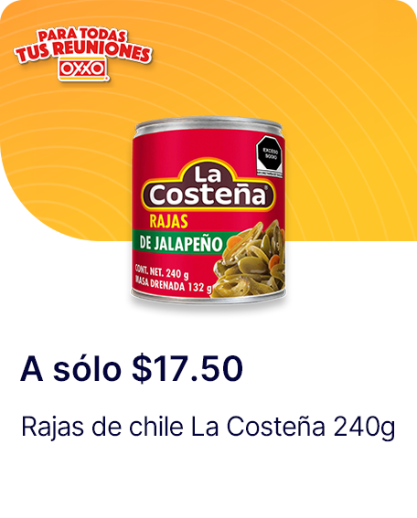 Rajas de chile La Costena 240g