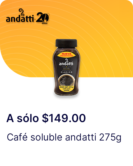 Cafe soluble andatti 275g