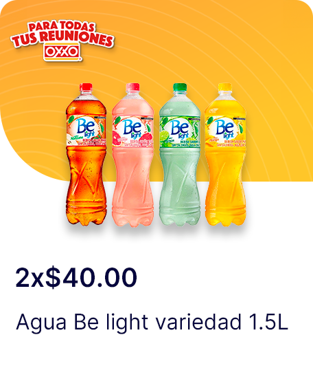 Agua Be light variedad 1.5L