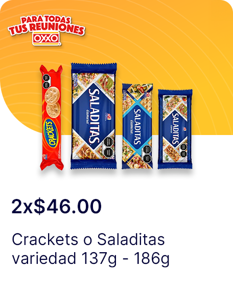 Crackets o Saladitas variedad 137g  186g