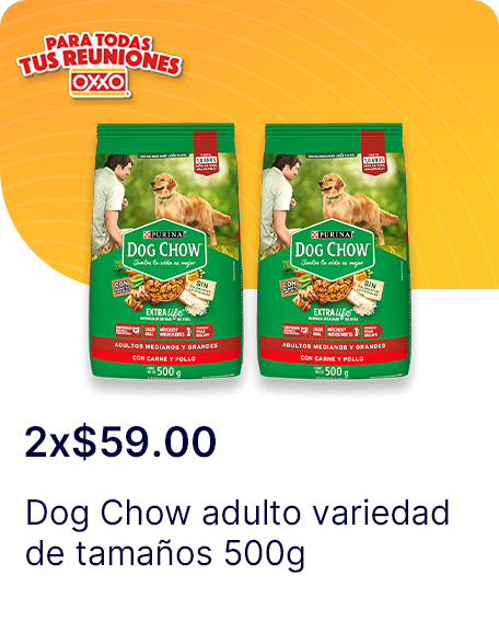 Dog Chow adulto variedad de tamanos 500g