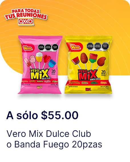 Vero Mix Dulce Club o Banda Fuego 20pzas