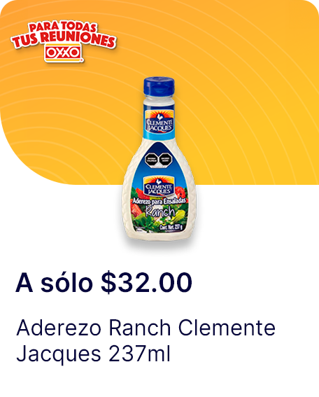 Aderezo Ranch Clemente Jacques 237ml