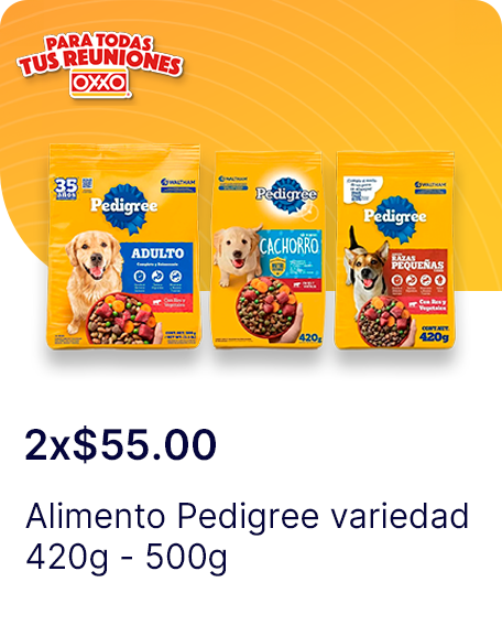 Alimento Pedigree variedad 420g  500g