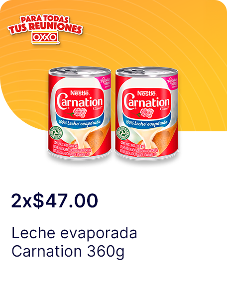 Leche evaporada Carnation 360g