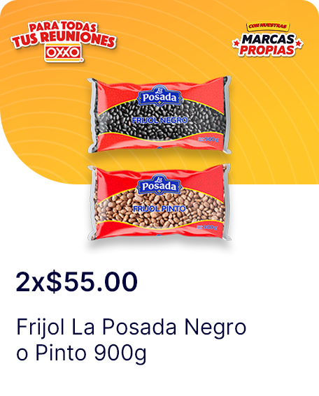 Frijol La Posada Negro o Pinto 900g