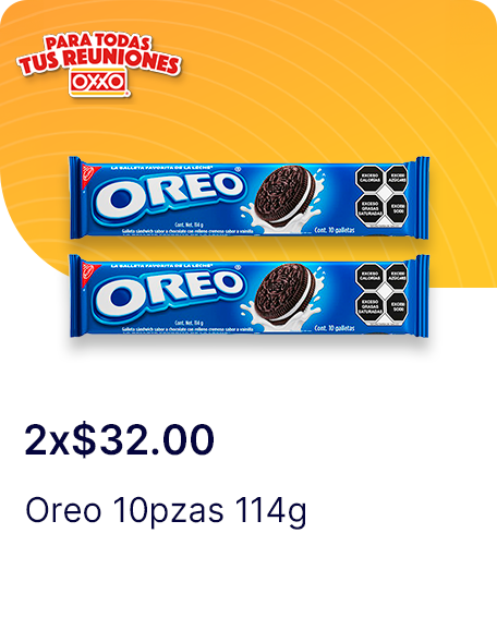 Oreo 10pzas 114g