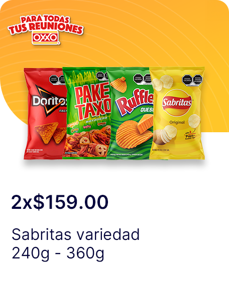 Sabritas variedad 240g  360g