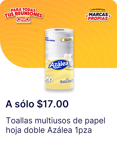 Toallas multiusos de papel hoja doble Azalea 1pza