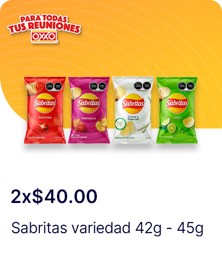 Sabritas variedad 42g  45g