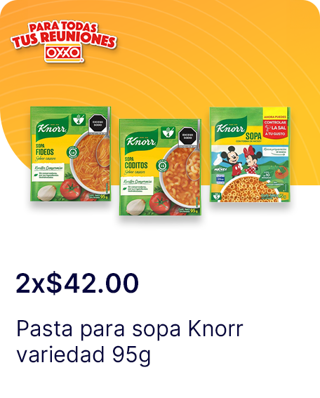 Pasta para sopa Knorr variedad 95g