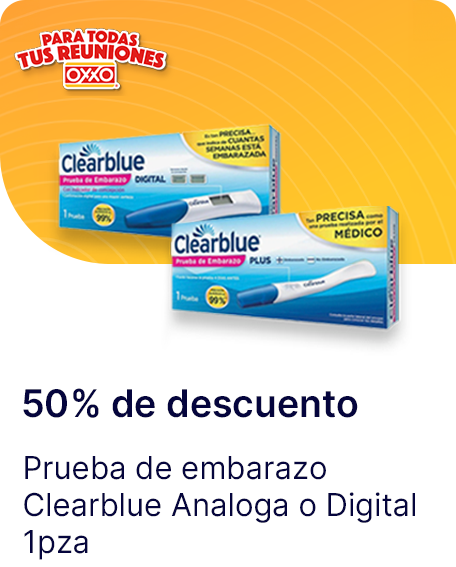 Prueba de embarazo Clearblue Analoga o Digital 1pza