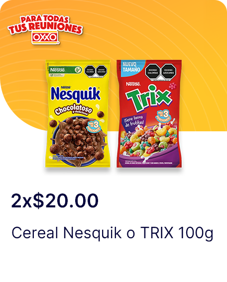 Cereal NESQUIK Cereal o TRIX 100g 
