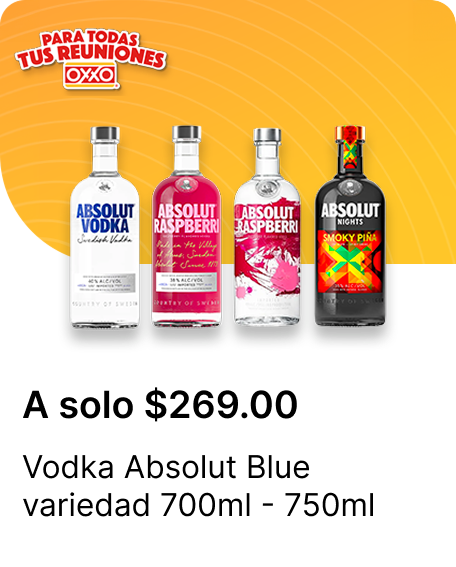 Vodka Absolut Blue variedad 700ml  750ml
