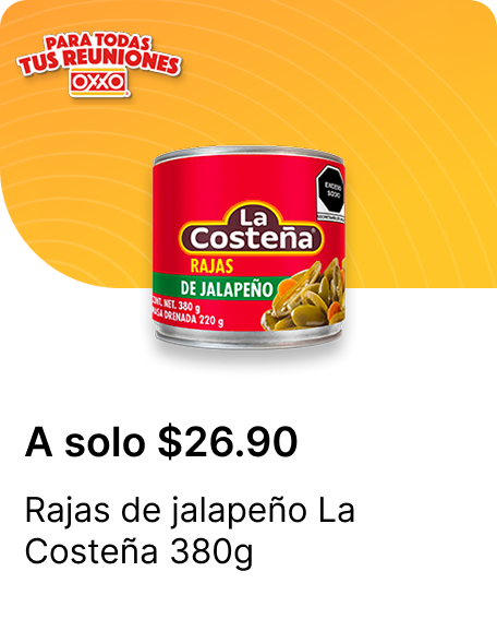 Rajas de chile en escabeche La Costena 380g