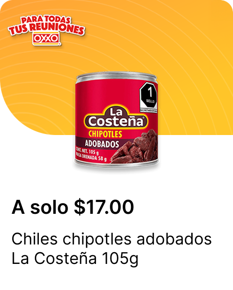 Chiles chipotles adobados La Costena 105g