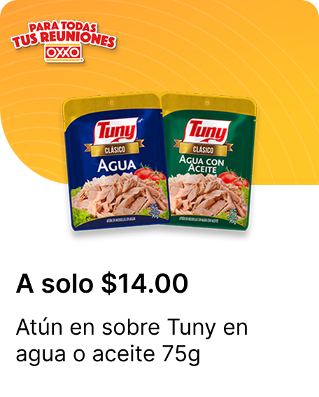 Atun en sobre Tuny en agua o aceite 75g