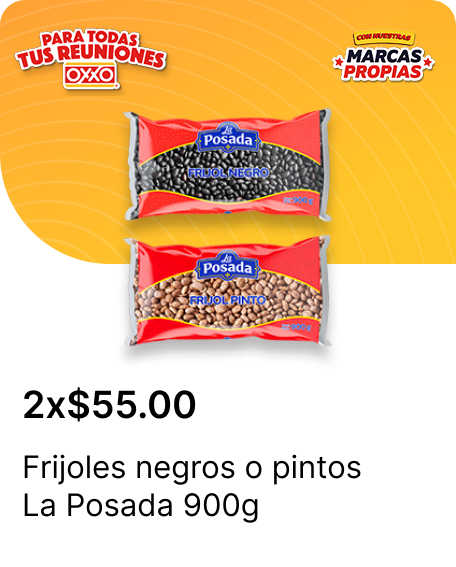 Frijoles negros o pintos La Posada 900g