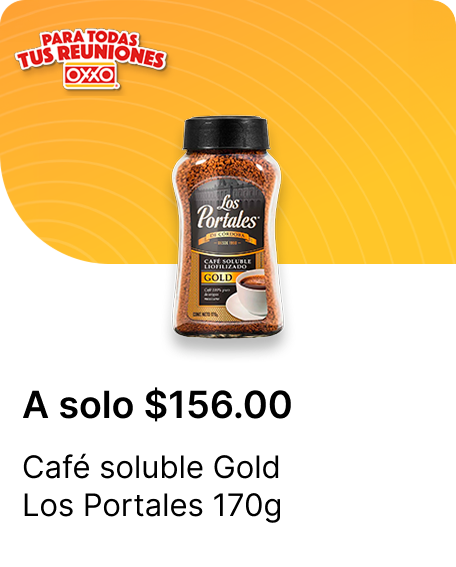 Cafe soluble Gold Los Portales 170g