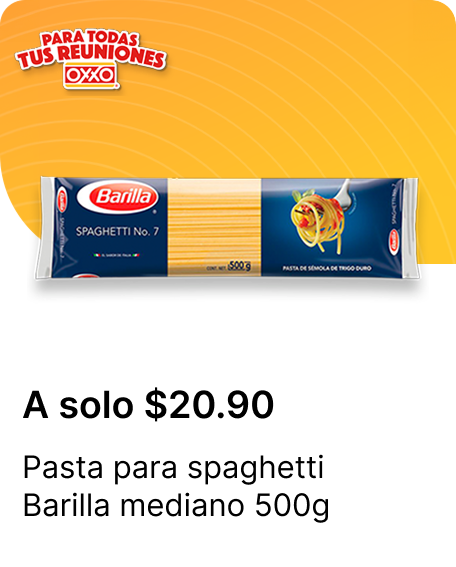 Pasta para spaghetti Barilla mediano 500g