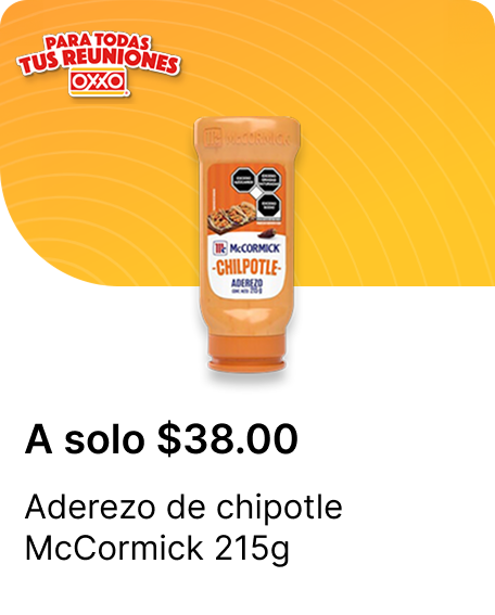 Aderezo de chipotle McCormick 215g