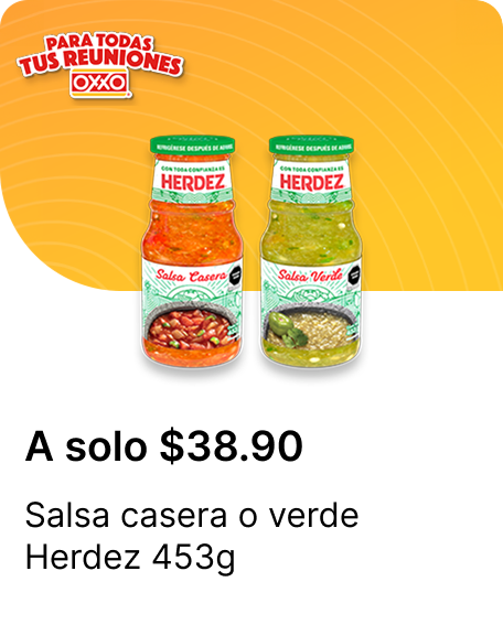 Salsa casera o verde Herdez 453g