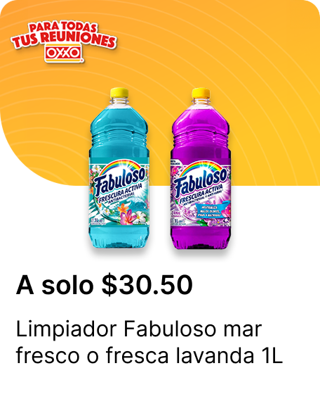 Limpiador Fabuloso mar fresco o fresca lavanda 1L