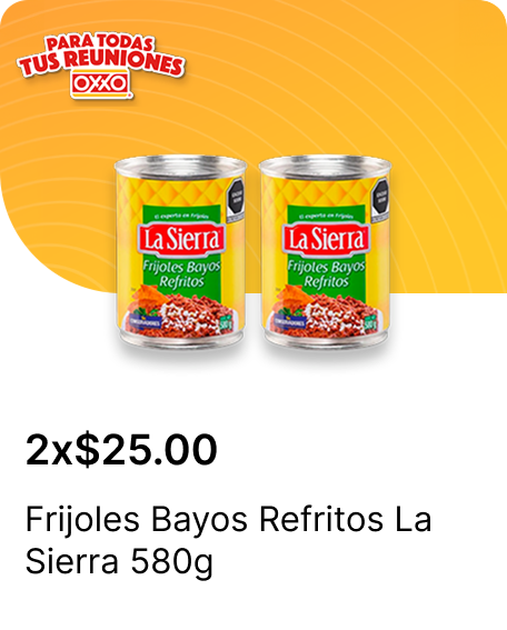 Frijoles bayos refritos La Sierra 580g